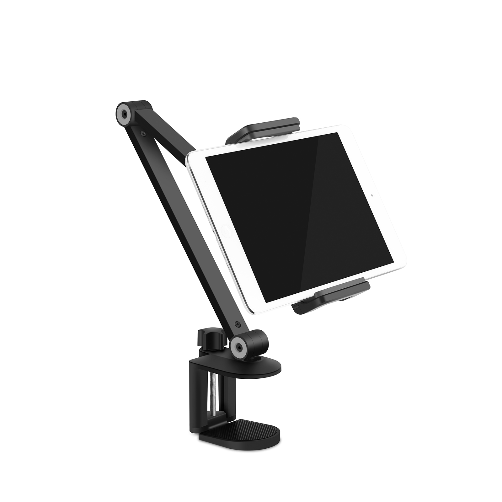 Tablet Stand Ergofy table clamp black