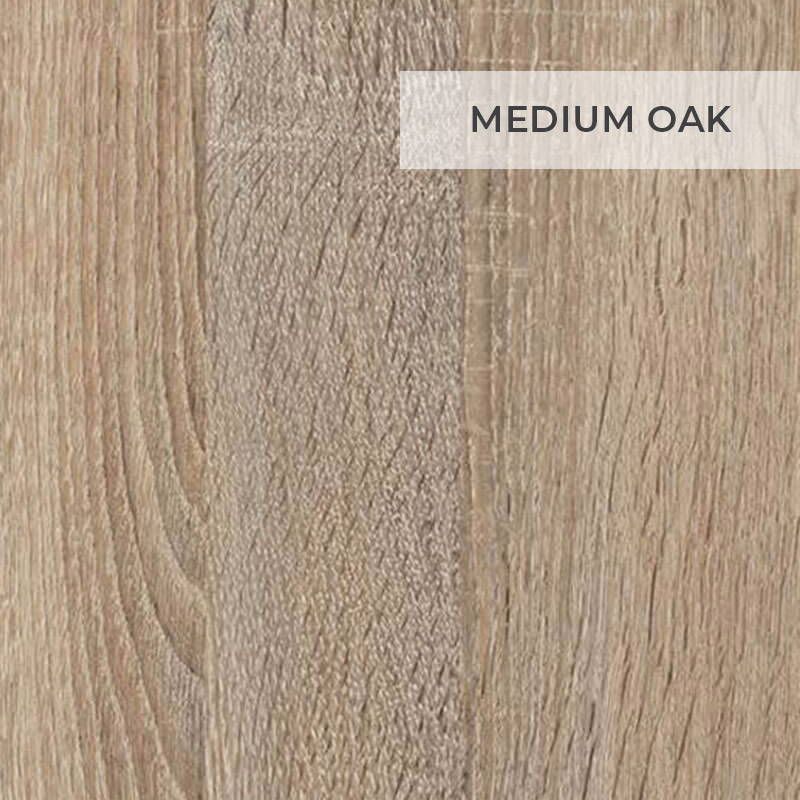 Table top Ergofy Melamine 25mm  180x80cm medium oak